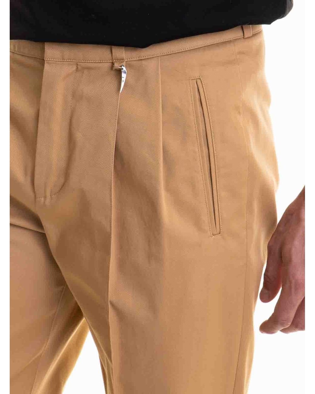 Roberto Cavalli Natural Pants for men