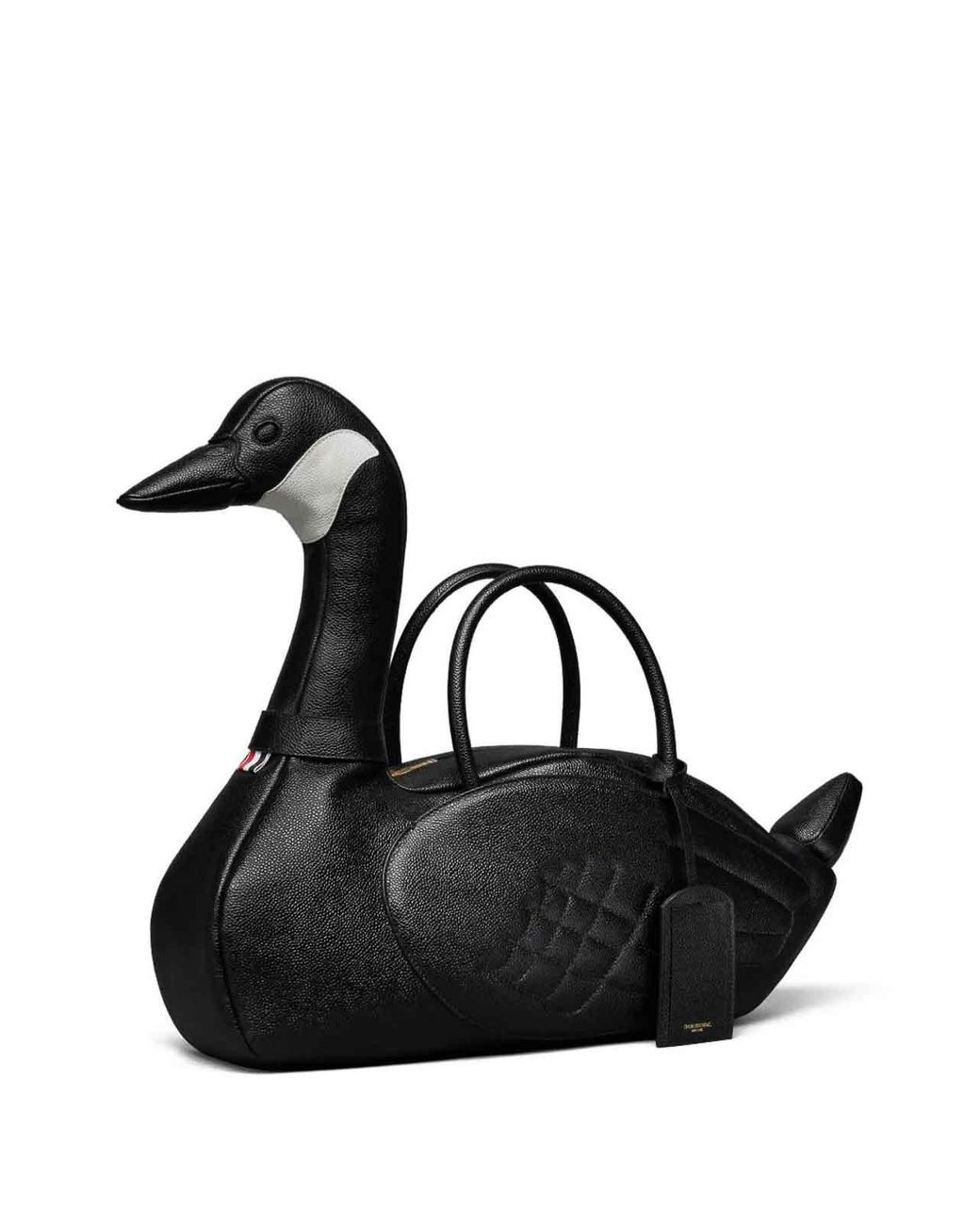 Thom Browne Black Goose Bag for men