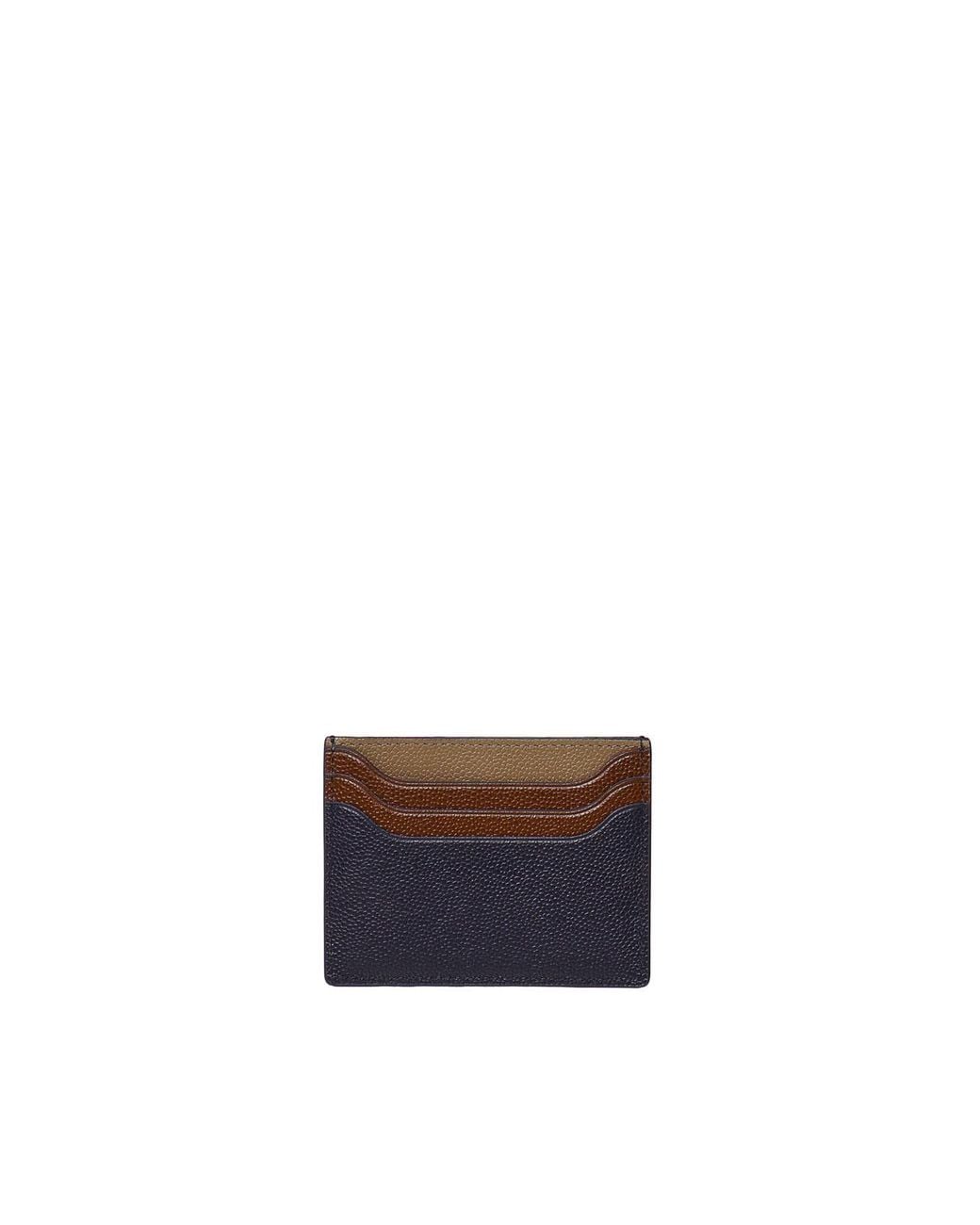 Tod's White Leather Card Holder for men
