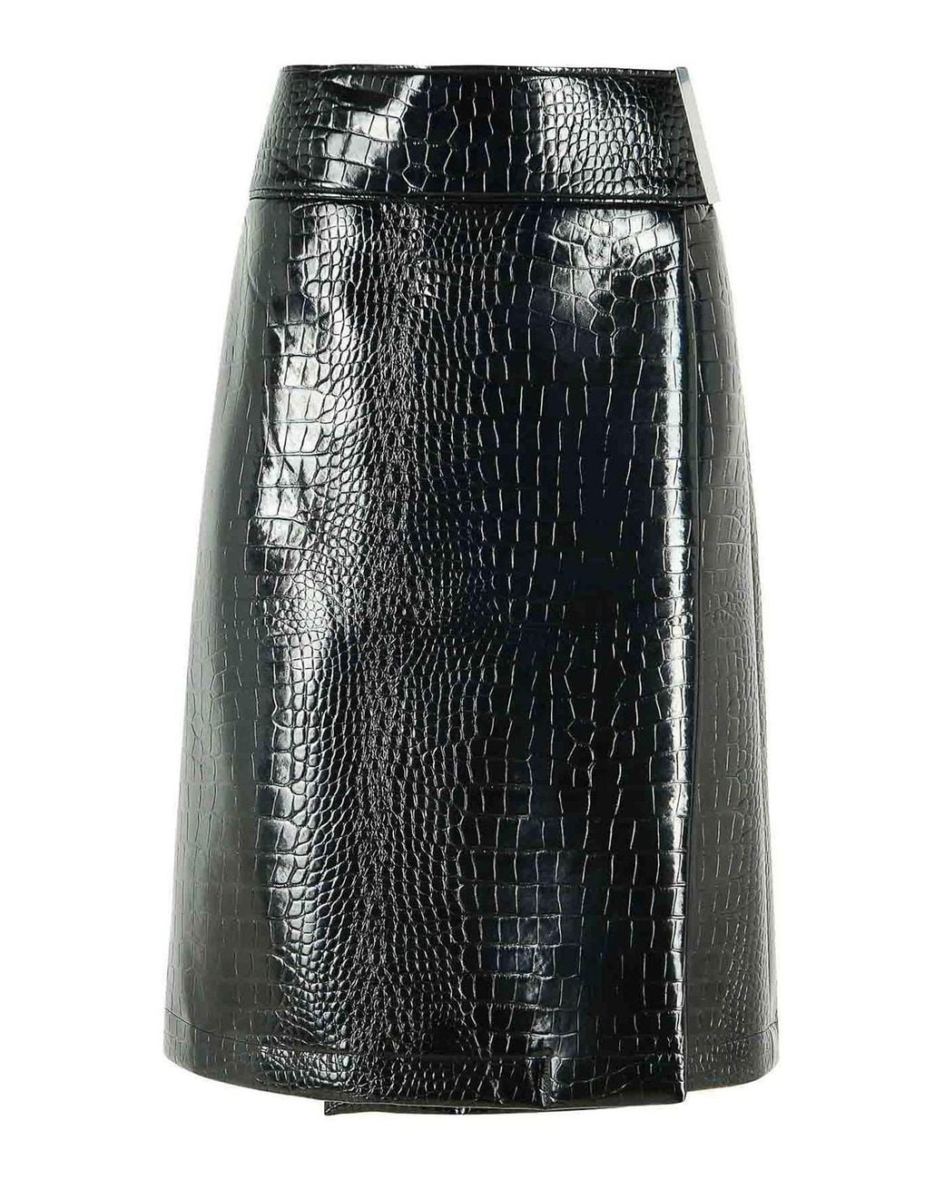 Sportmax Black Longuette Skirt