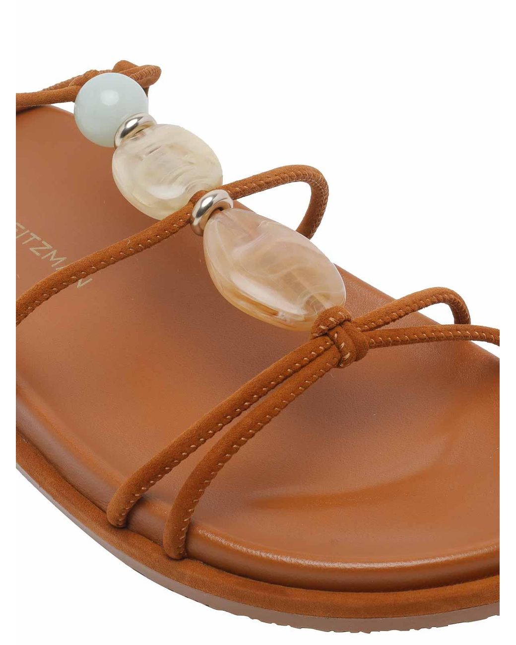 Stuart Weitzman Brown Boho Majorca Sandals