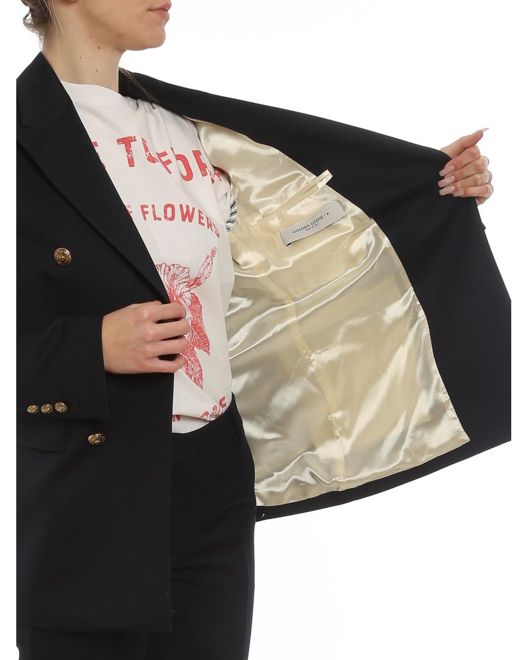 Golden Goose Deluxe Brand Black Blazer