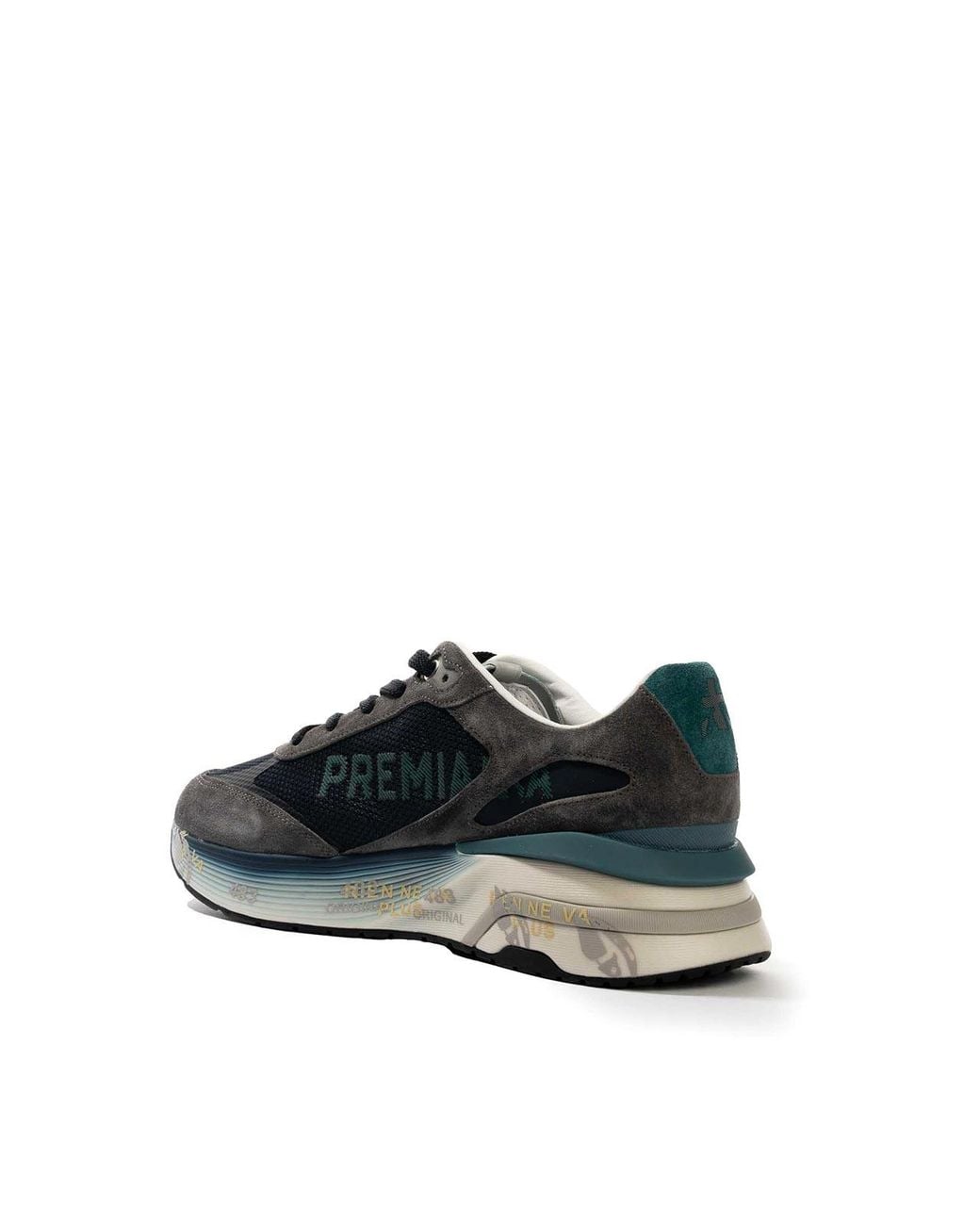 Premiata Black Sneakers Moerun 7772 for men