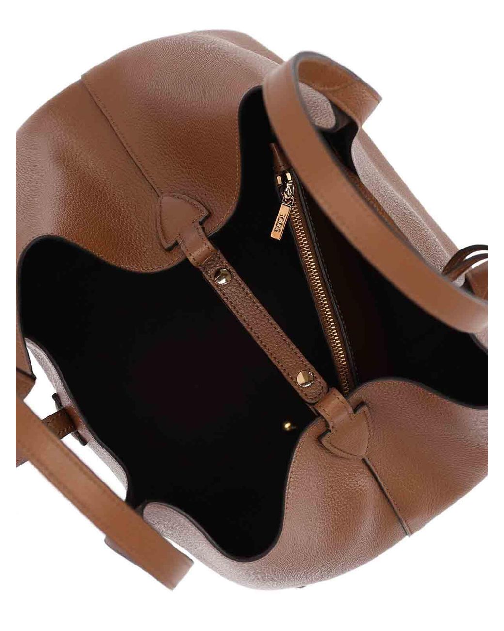 Tod's Brown Small Tote Bag
