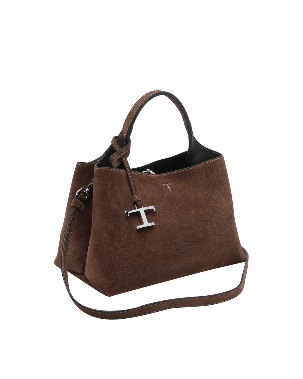 Tod's Brown Micro Leather Handbag