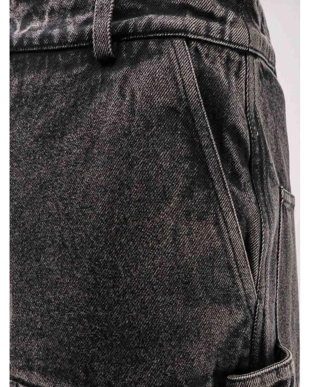 Ih Nom Uh Nit Black Pantaloni Carpenter for men
