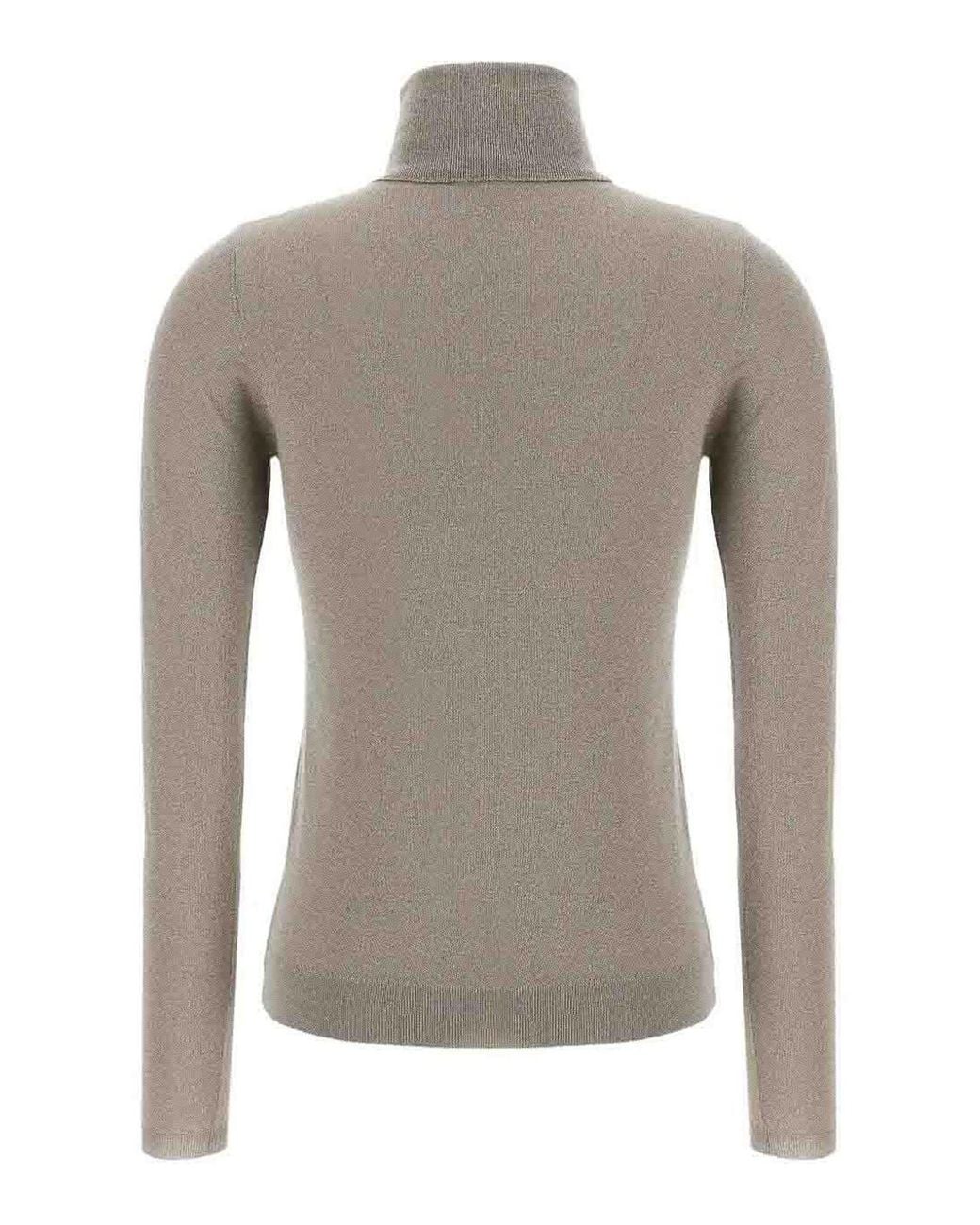 Brunello Cucinelli Gray Sparkling Cashmere