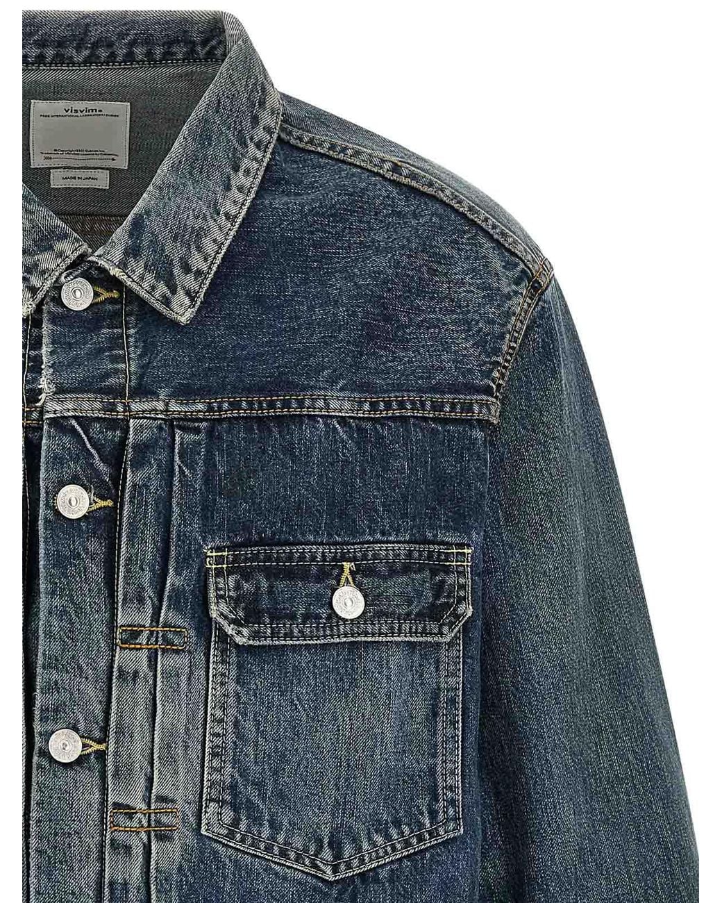 Visvim Blue 101Xx Cotton Jacket for men