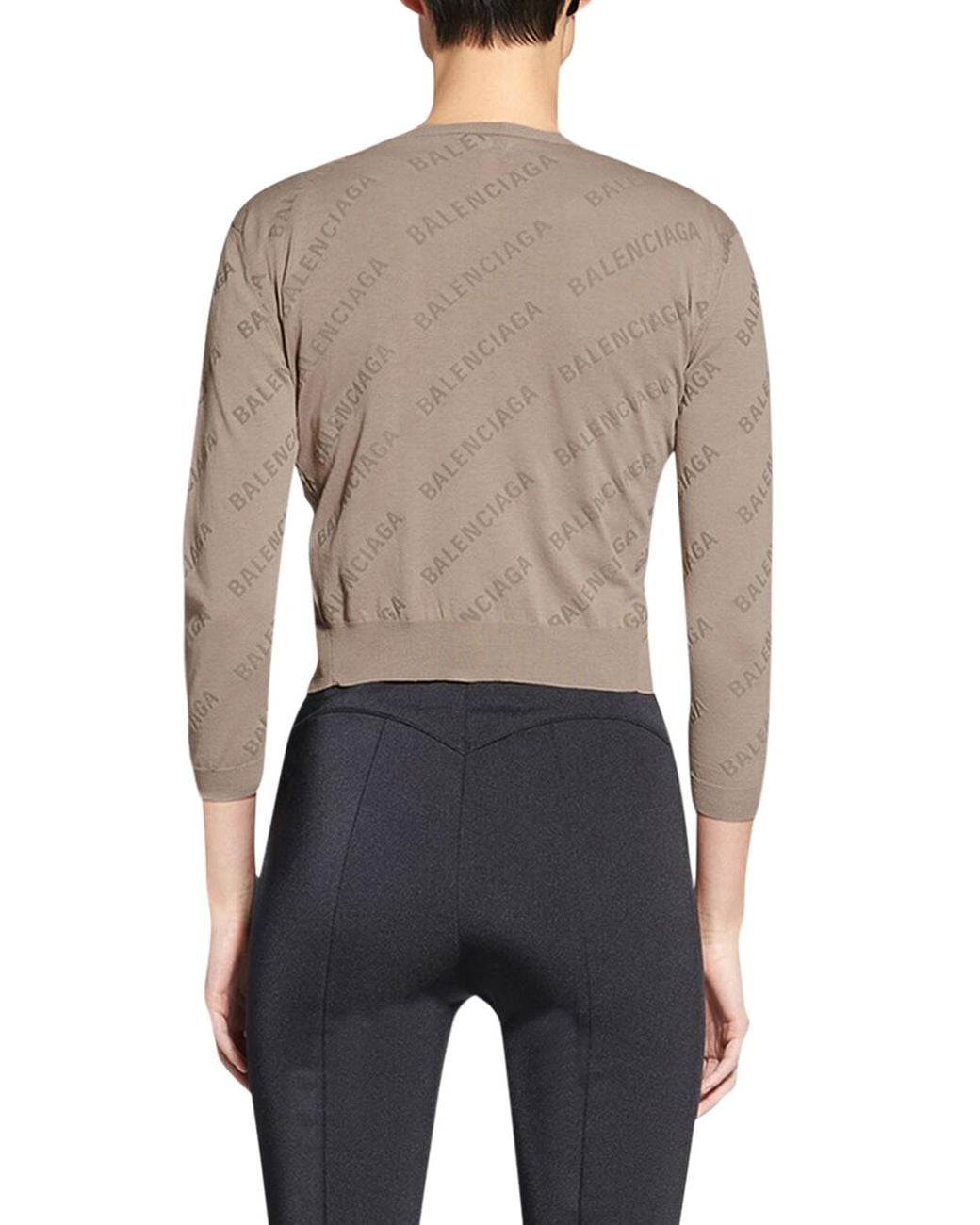 Balenciaga Natural Cotton Jumper