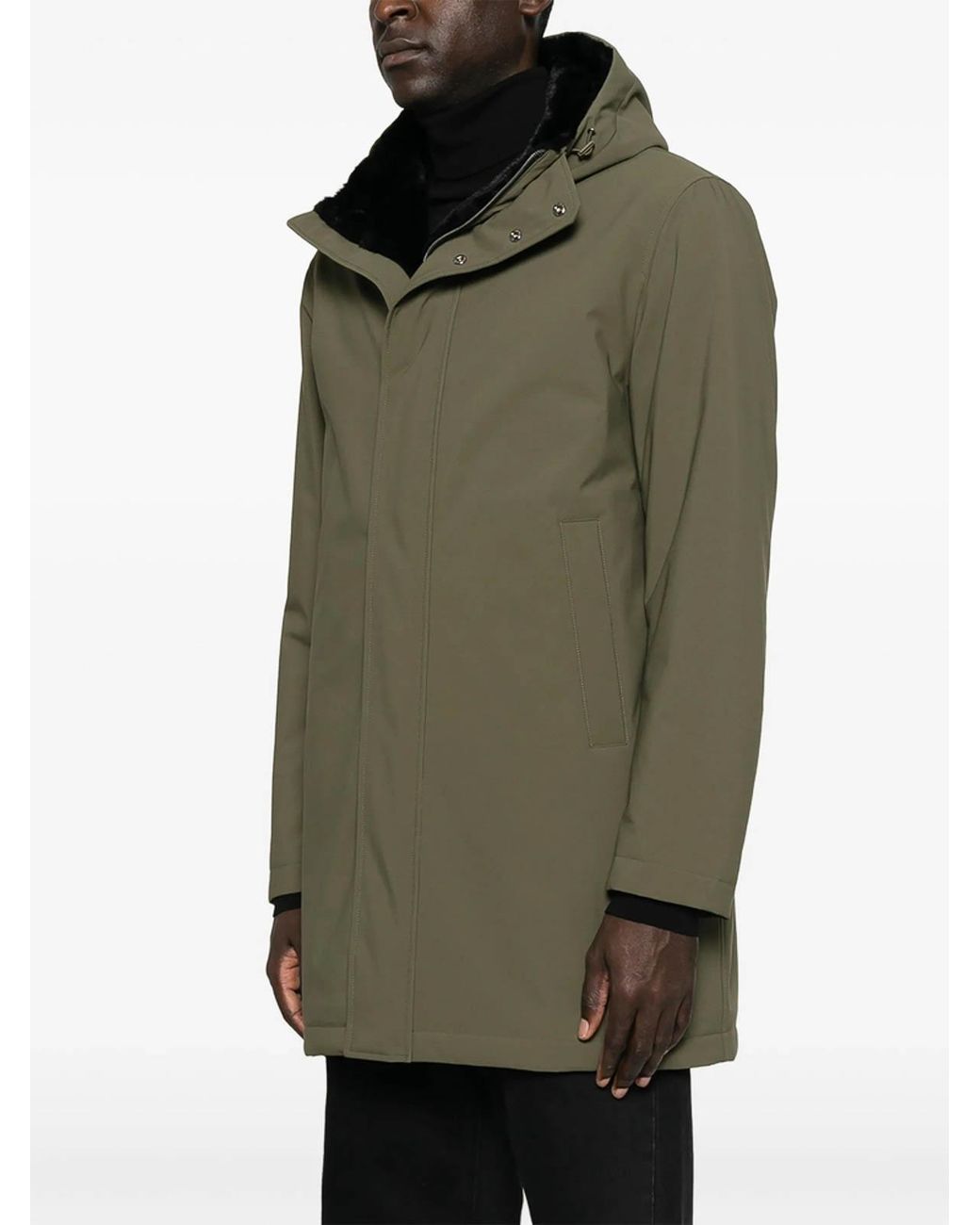 Herno Green Outerwear for men