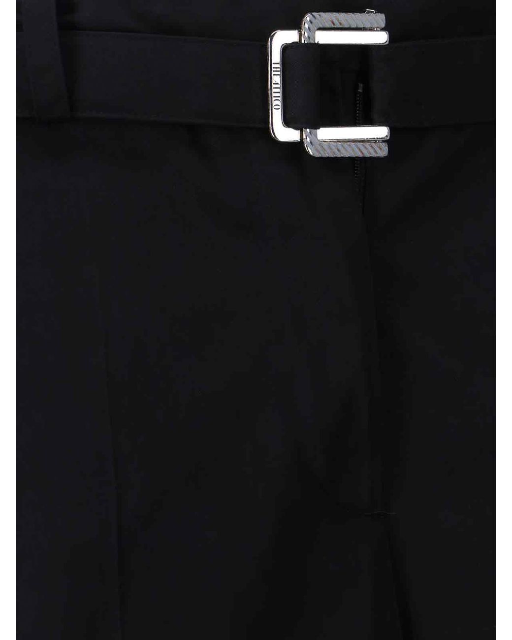 The Attico Blue Cargo Pants