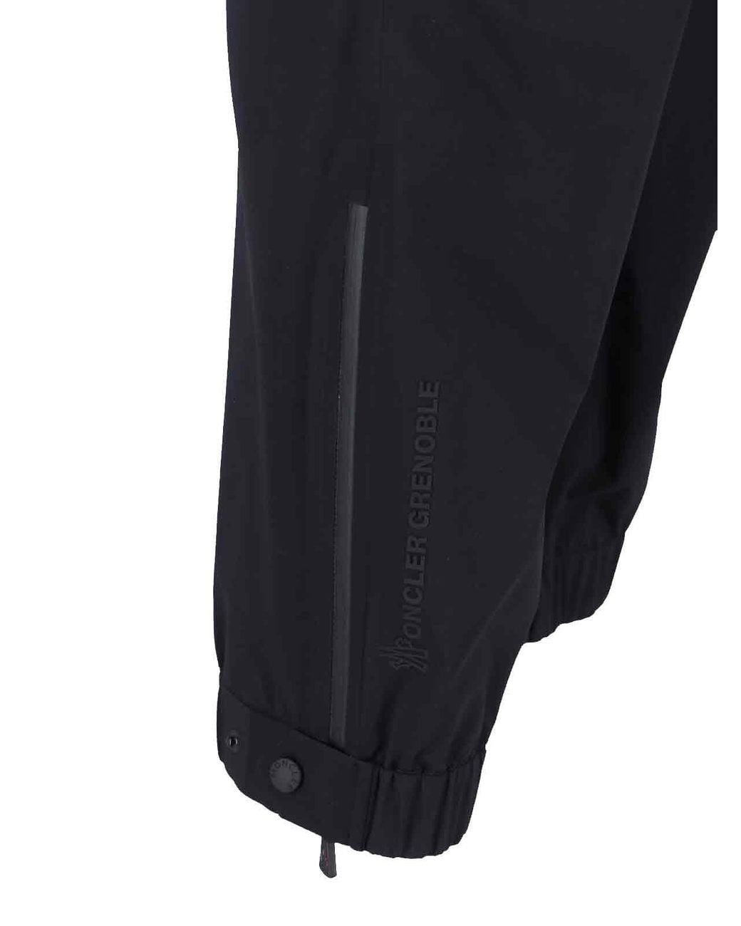 Pantaloni Da Sci di Moncler in Black da Uomo
