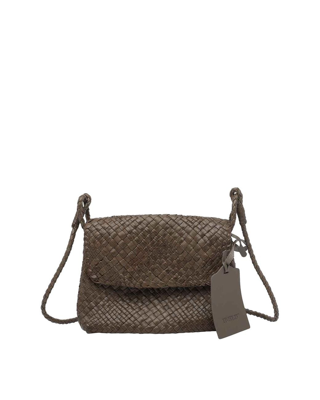 IBELIV Brown Paris Crossbody Bag