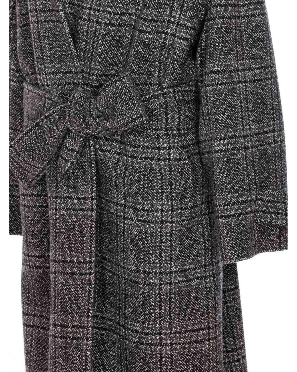 Balenciaga Gray Balenciga One Layer Coat