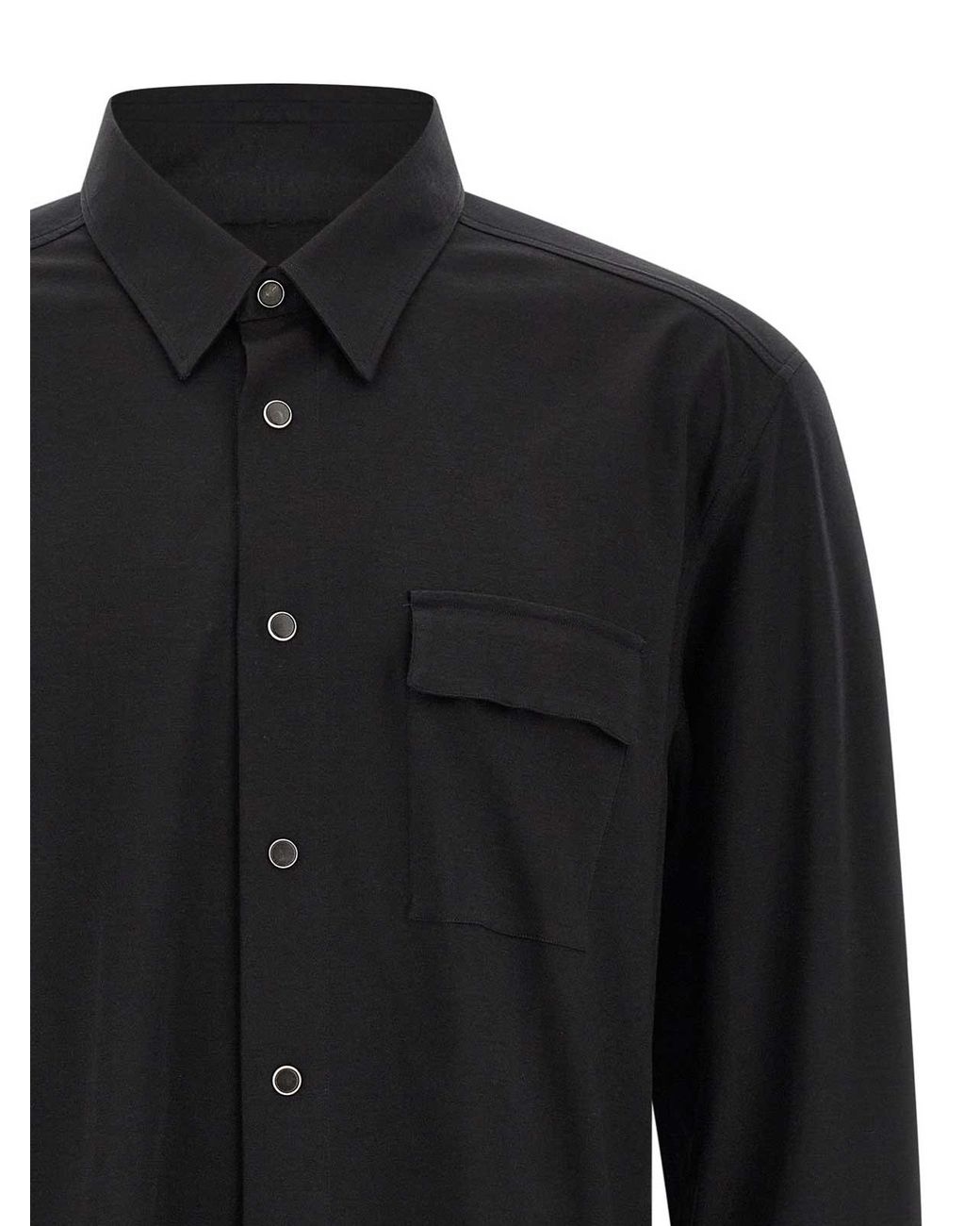 Kiton Black Buba Shirt for men