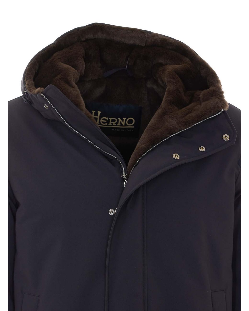 Herno Blue Parka for men