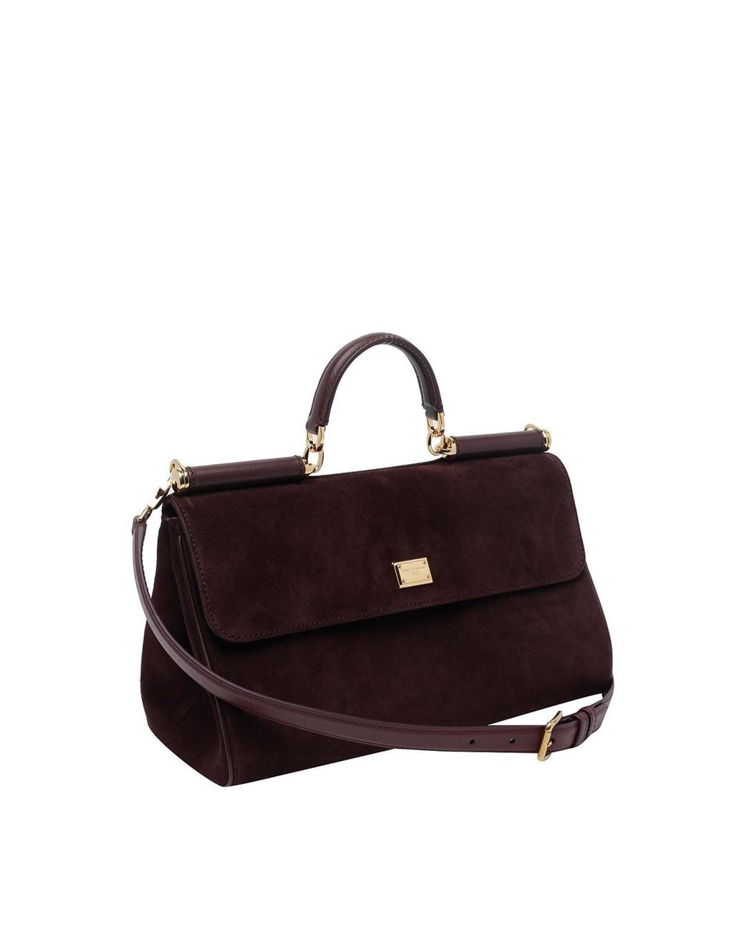 Dolce & Gabbana Purple My Sicily Handbag