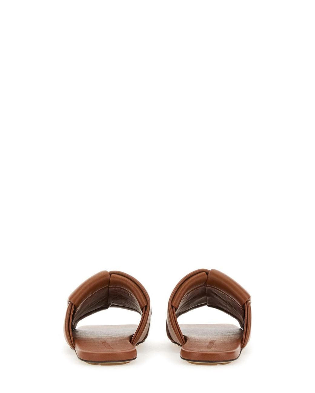 Bottega Veneta Brown Sandal Mule Patch