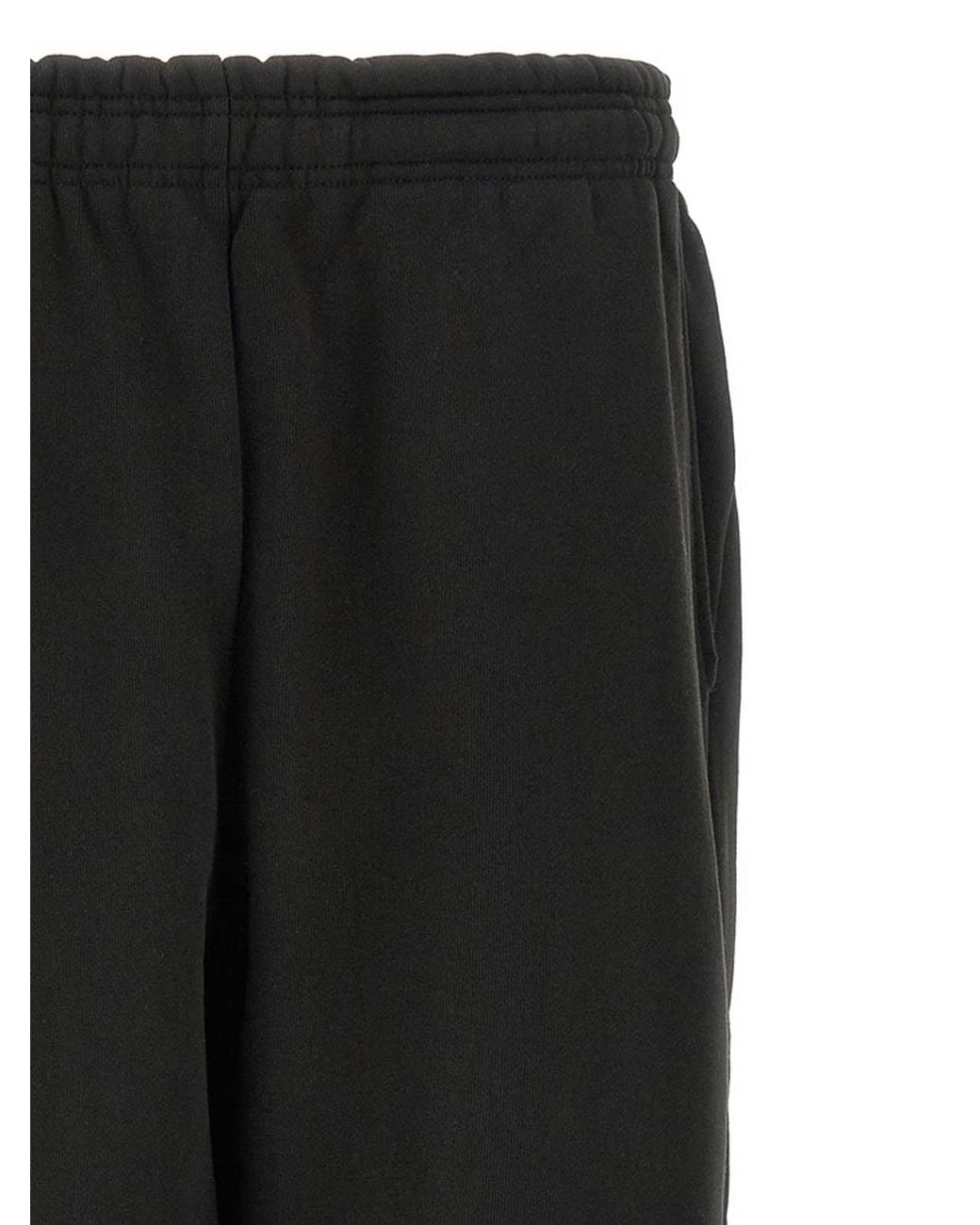 Entire studios Black Cotton Joggers for men
