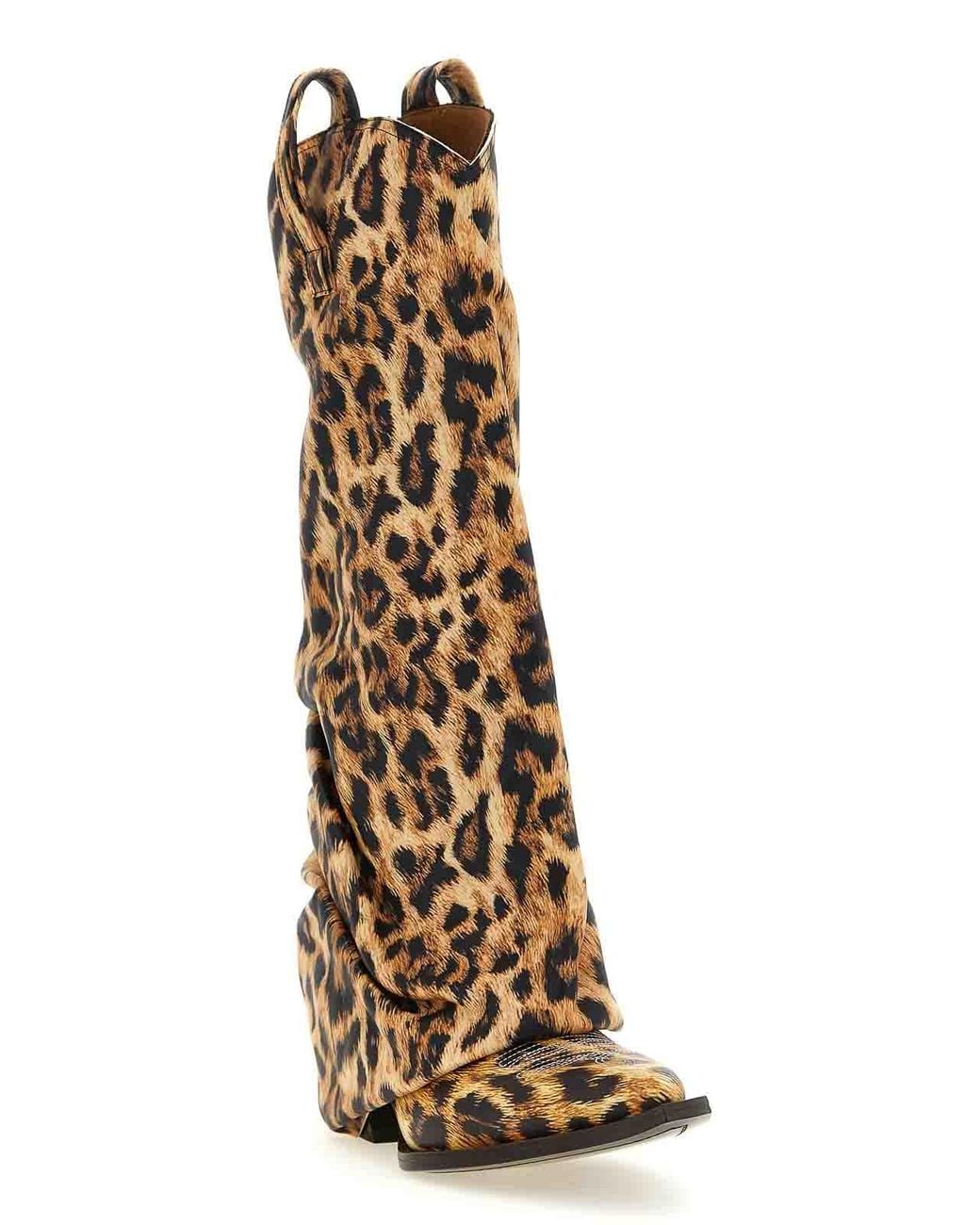 R13 Brown Mid Cowboy' Boots