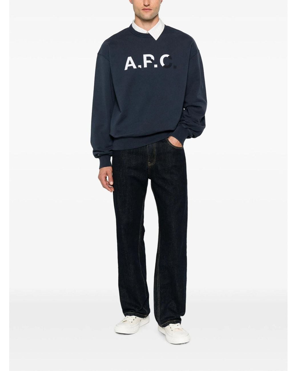 A.P.C. Blue Sweatshirt for men