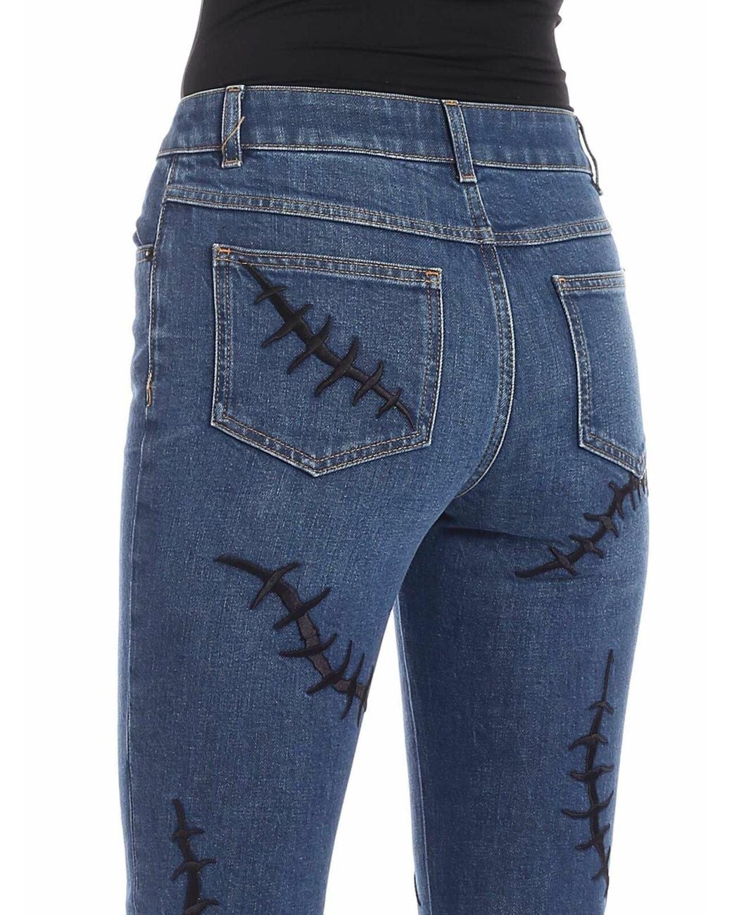Moschino Blue Scars Jeans