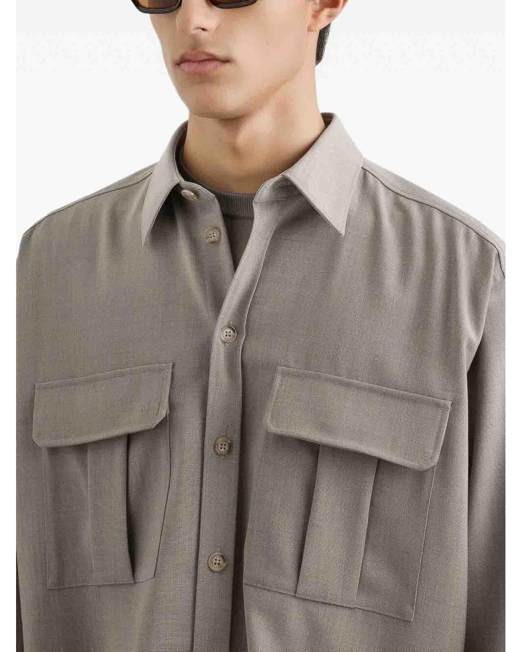 Dolce & Gabbana Gray Shirt for men
