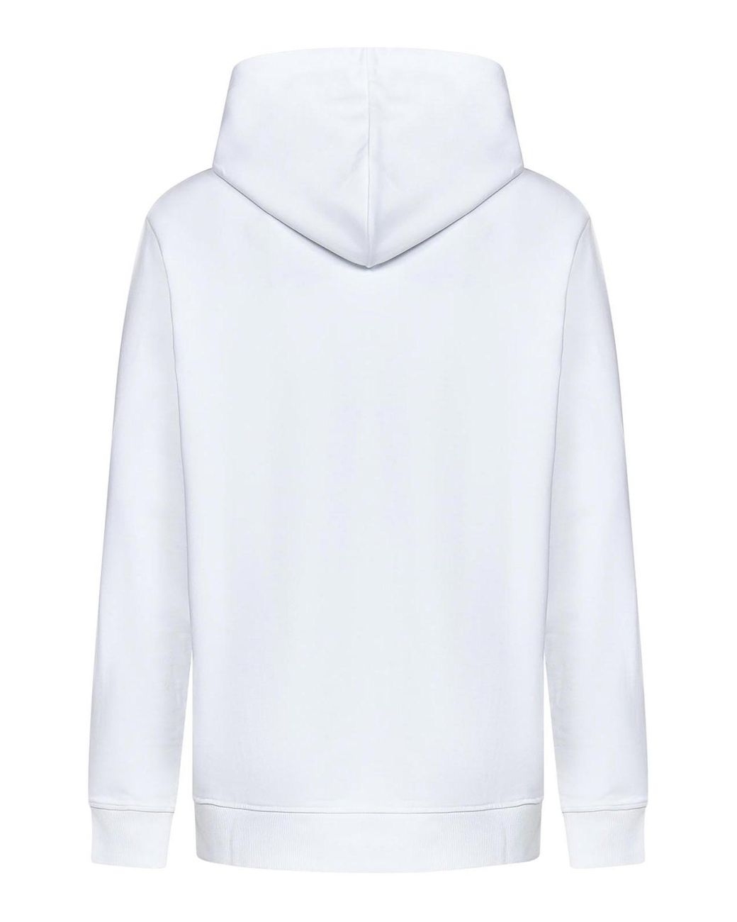 Balmain White Iconic Sweatshirt for men