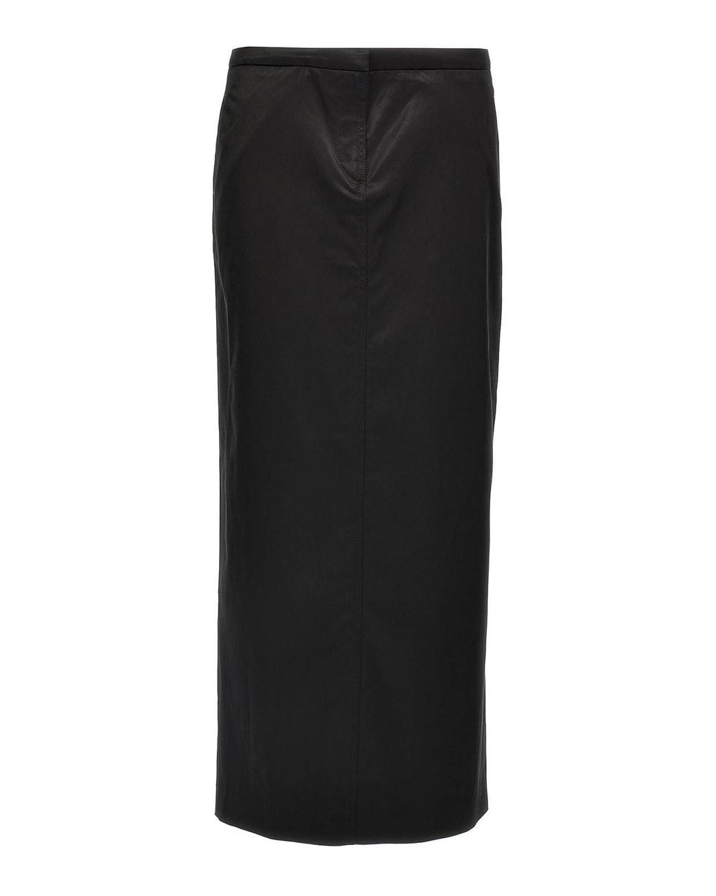 Totême Black Straight Skirt
