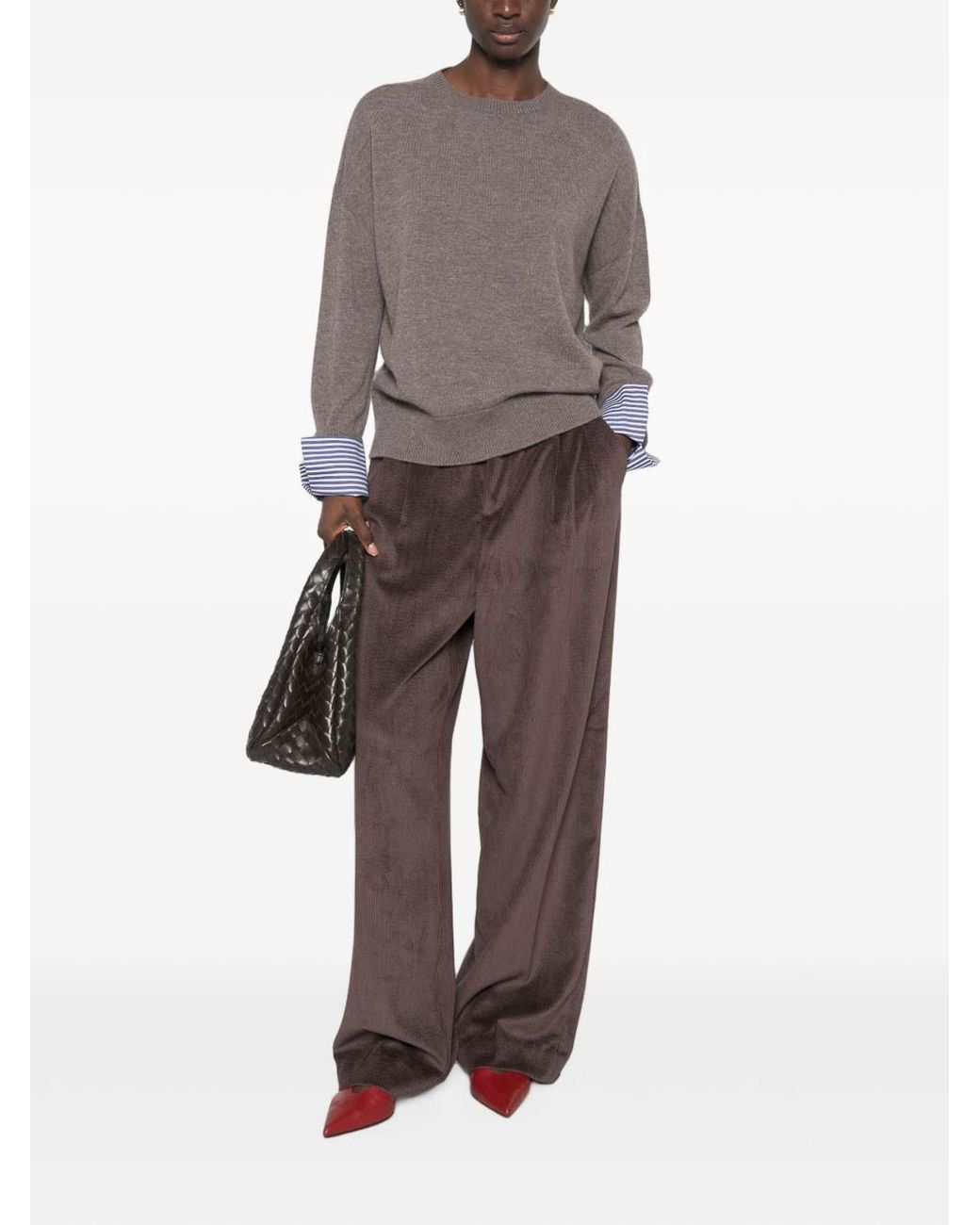 Whyci Brown Sweater