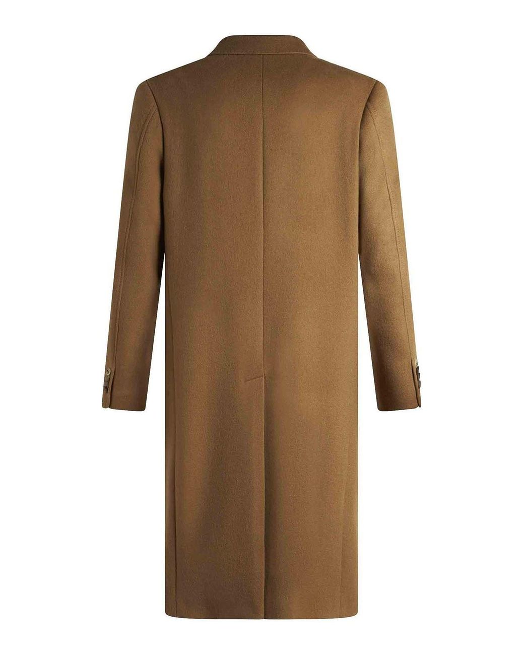 Etro Brown Cashmere Coat for men