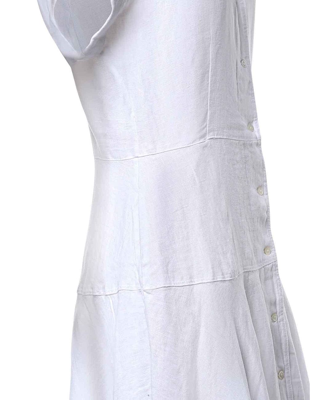 Polo Ralph Lauren White Linen Shirt Dress