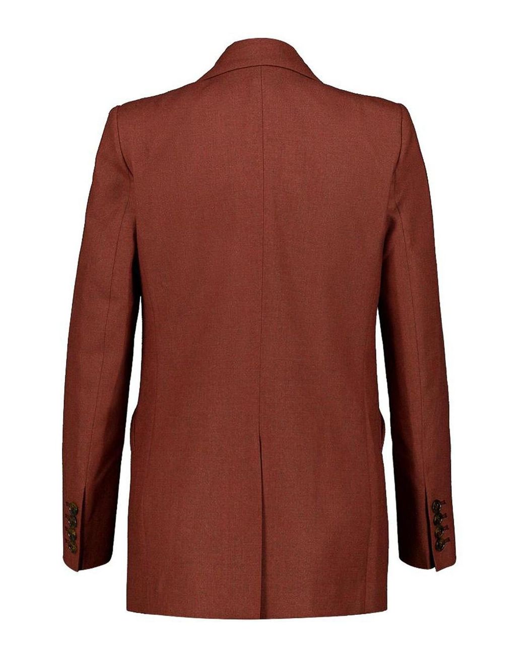 Blazé Milano Red Pae Double-Breasted Wool And Cashmere Er