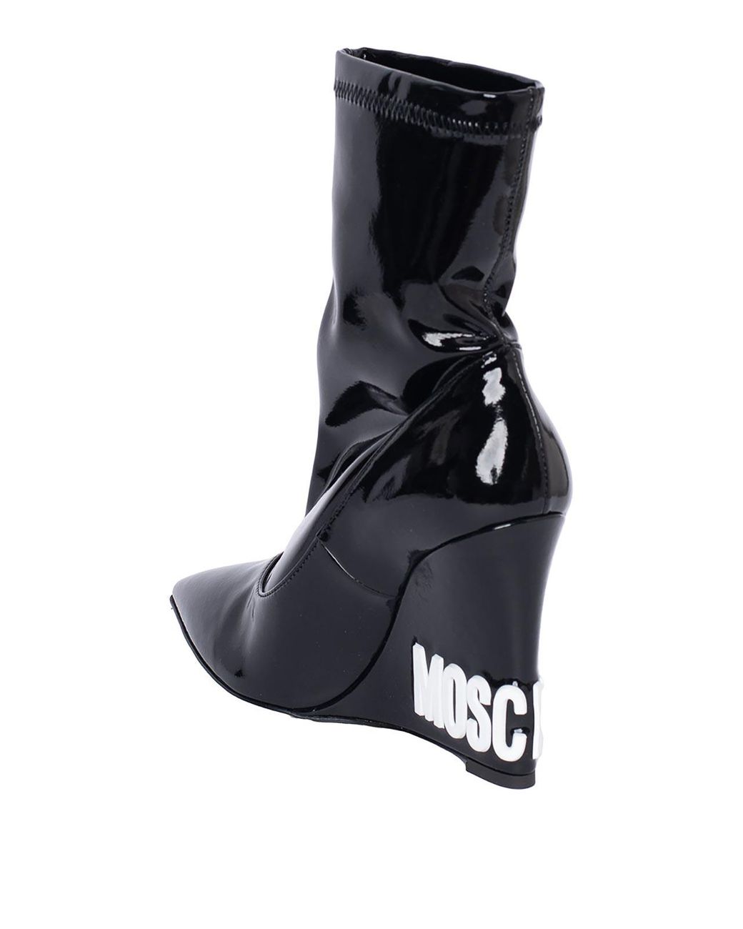 Moschino Black Stiefel