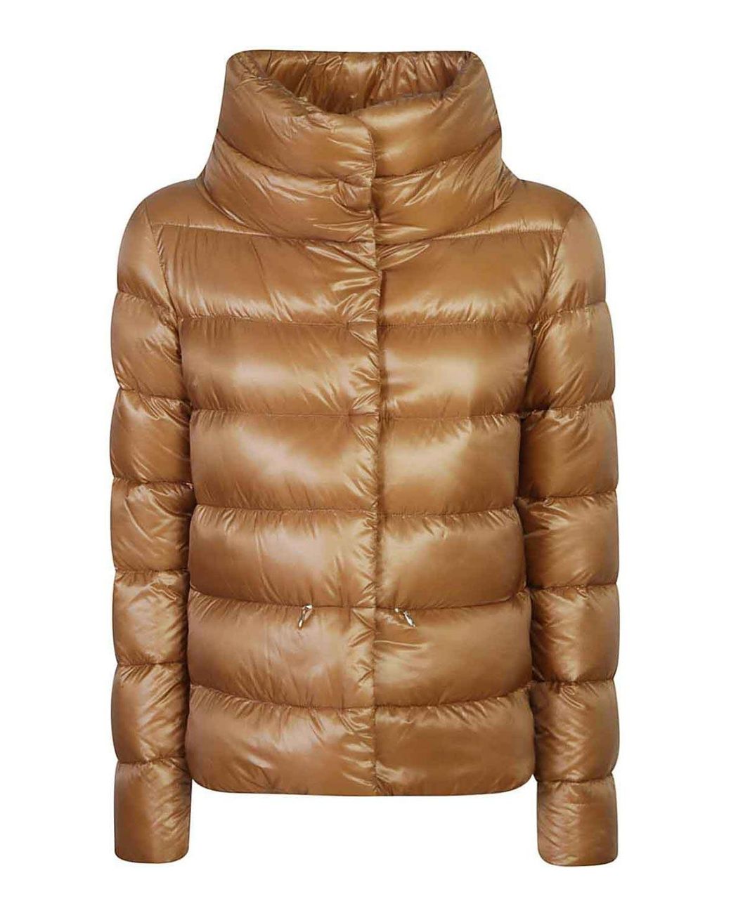 Herno Brown Amelia Short Down Jacket