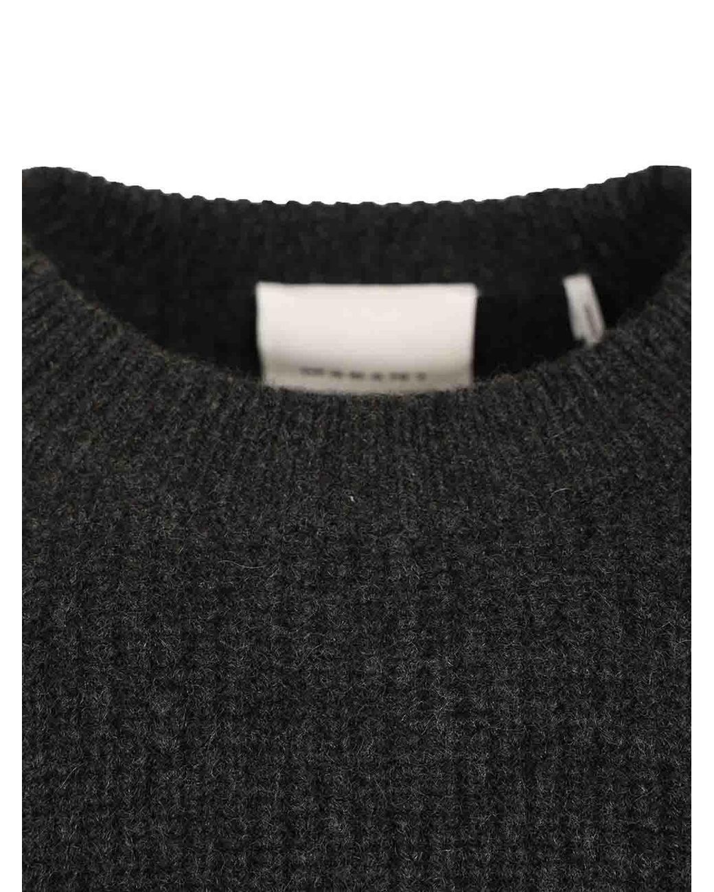 Isabel Marant Black Larry Sweater for men