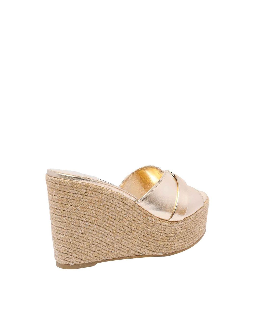 Jimmy Choo Natural Leda Wedges Sandals
