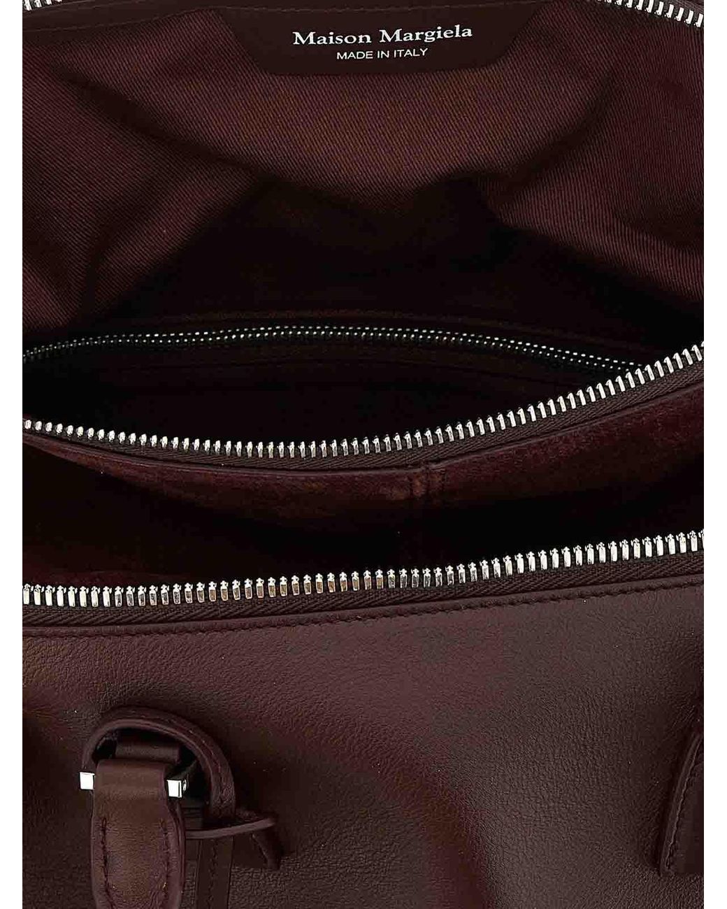 Maison Margiela Brown 5Ac Soft' Medium Shoulder Bag