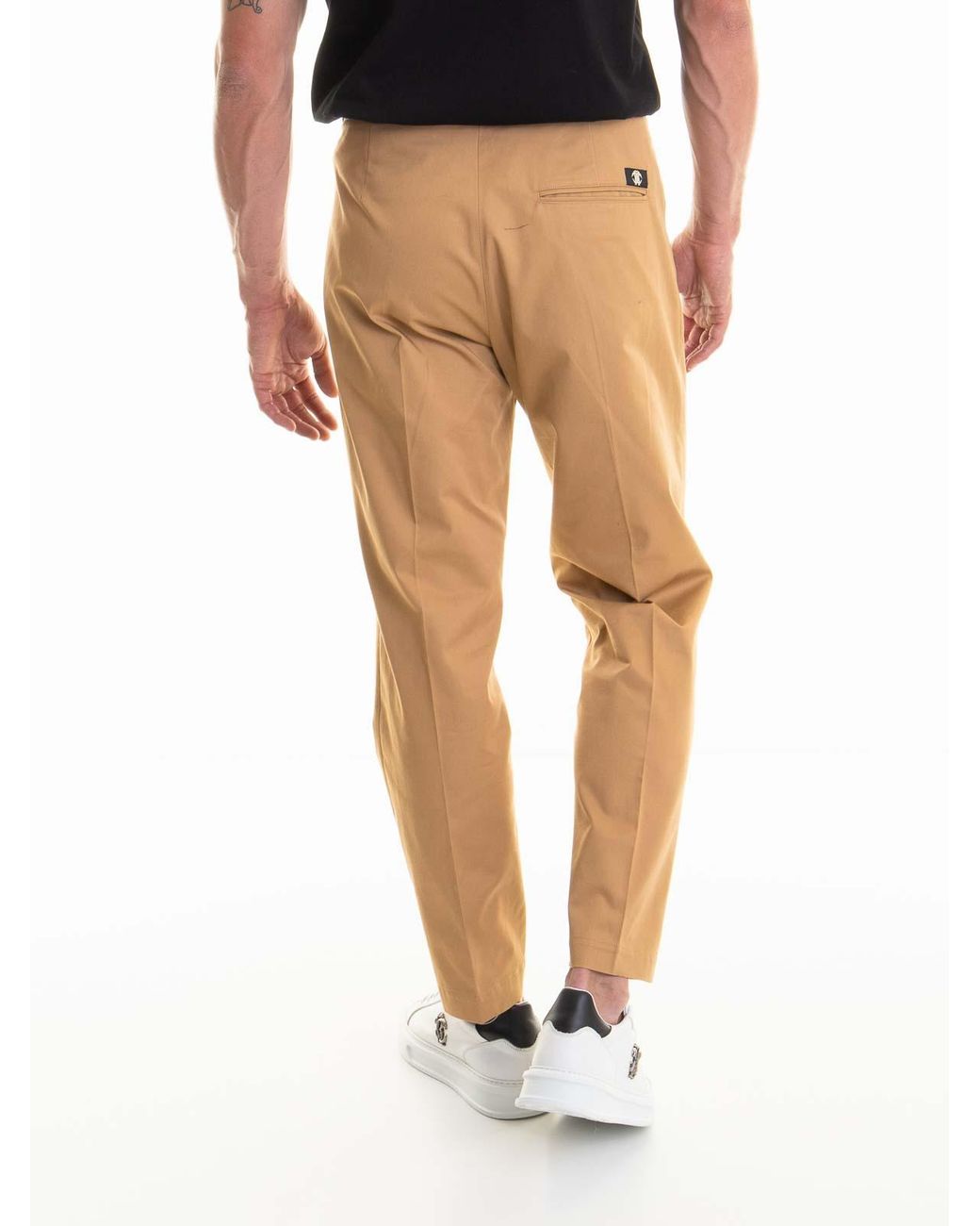 Roberto Cavalli Natural Pants for men