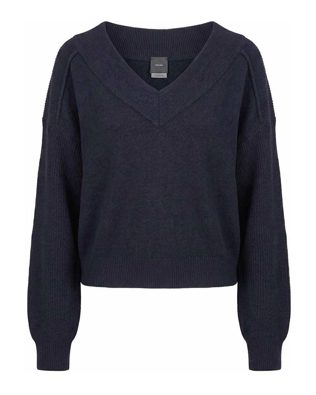 Pinko Blue Ringhio Round Neck