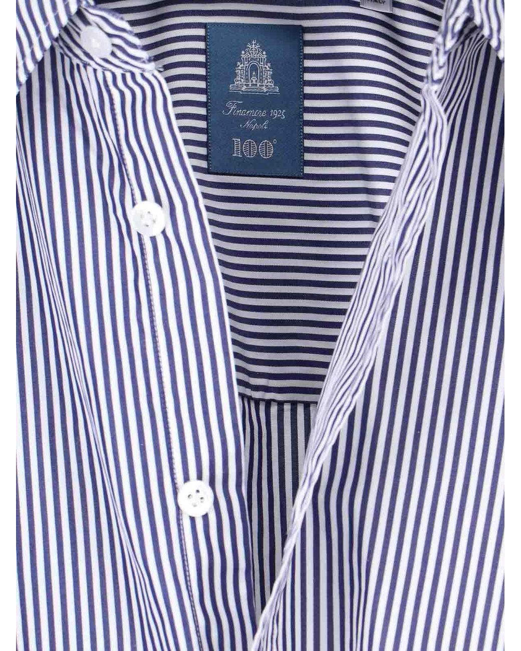 Finamore 1925 Purple Shirt