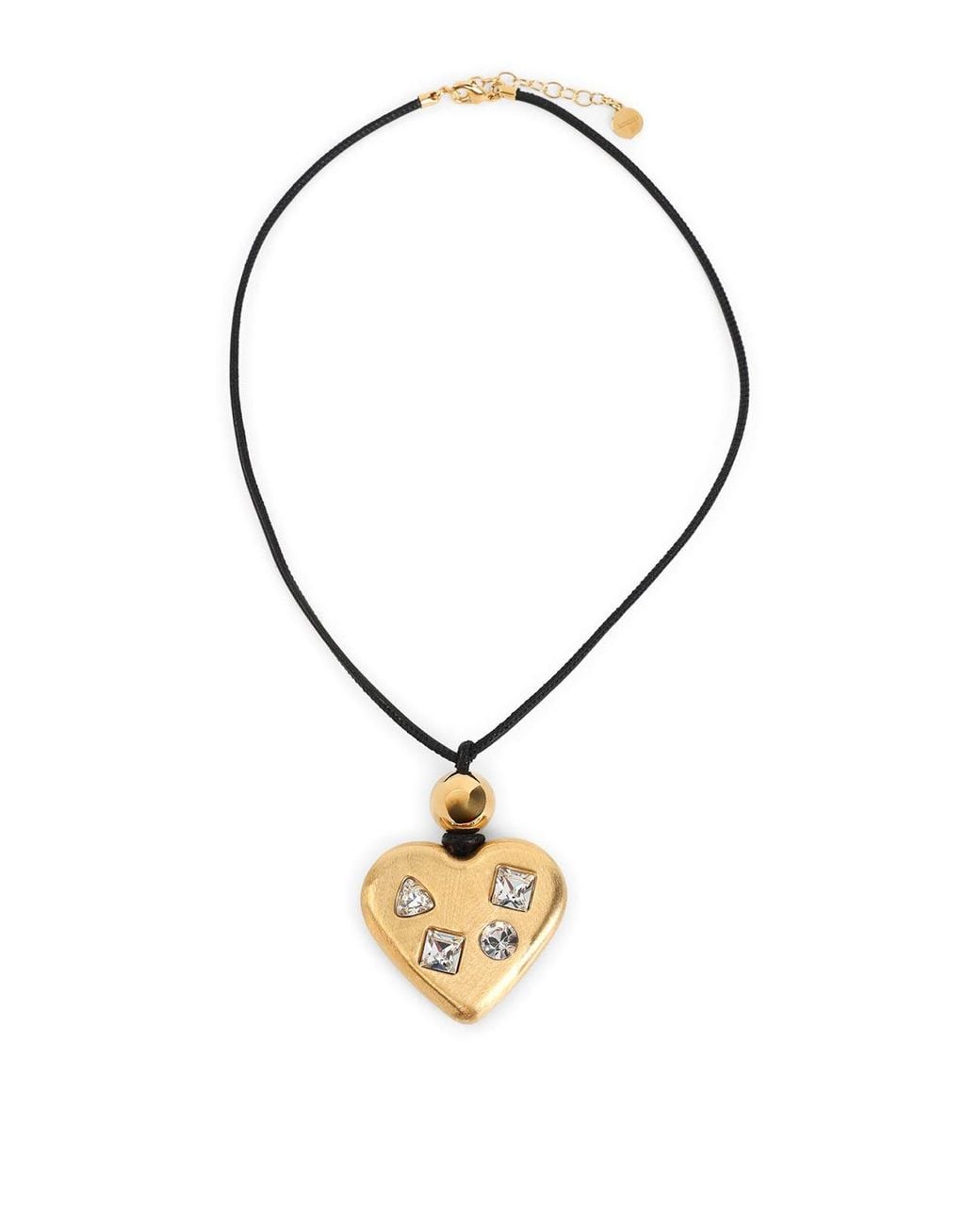 Jacquemus Metallic Le Pendentif Coeur
