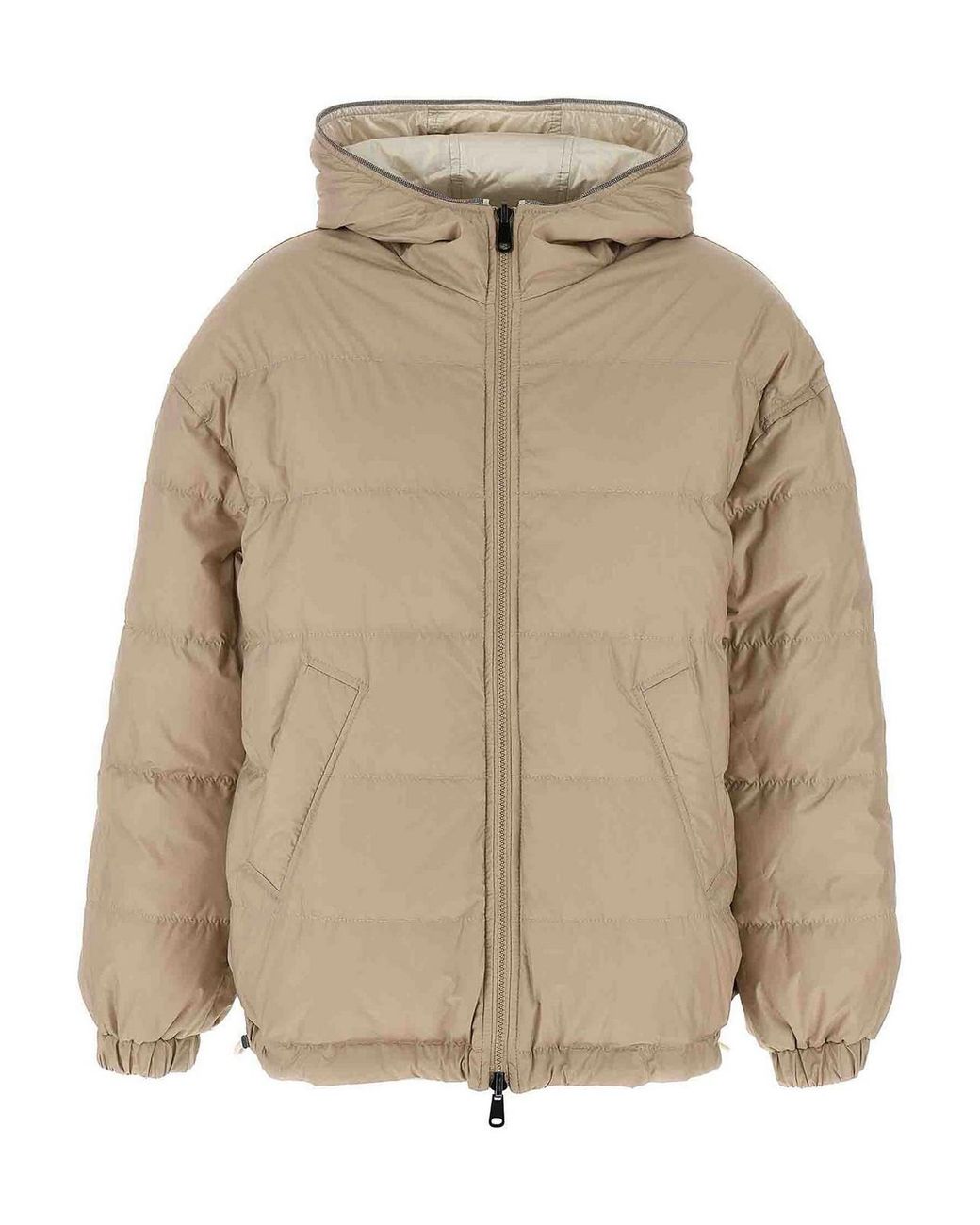 Down Jackets Brunello Cucinelli de color Natural