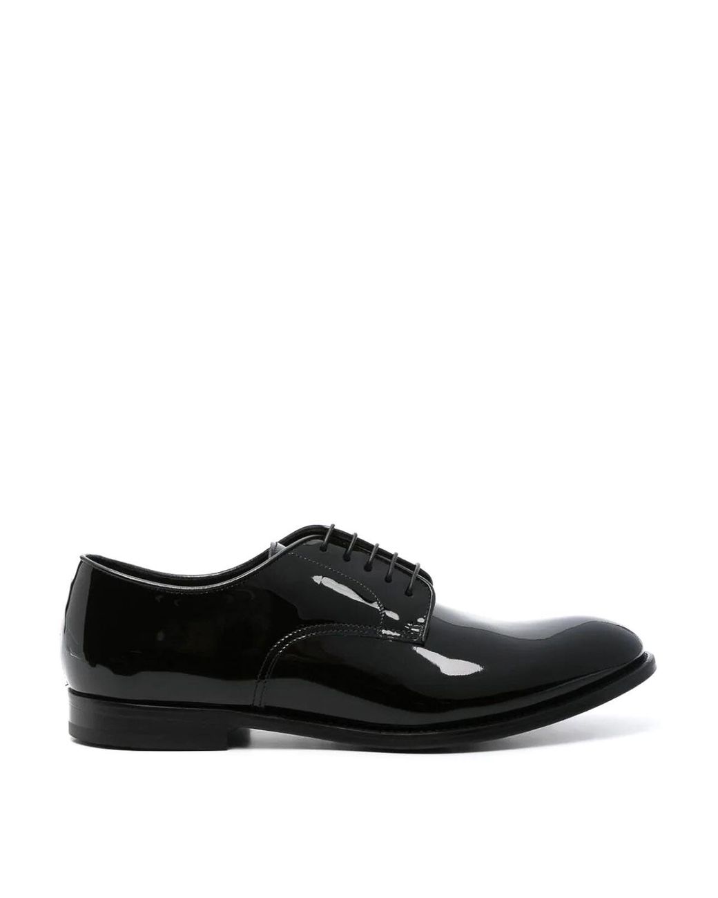 Doucal's Black Derby Shoes for men