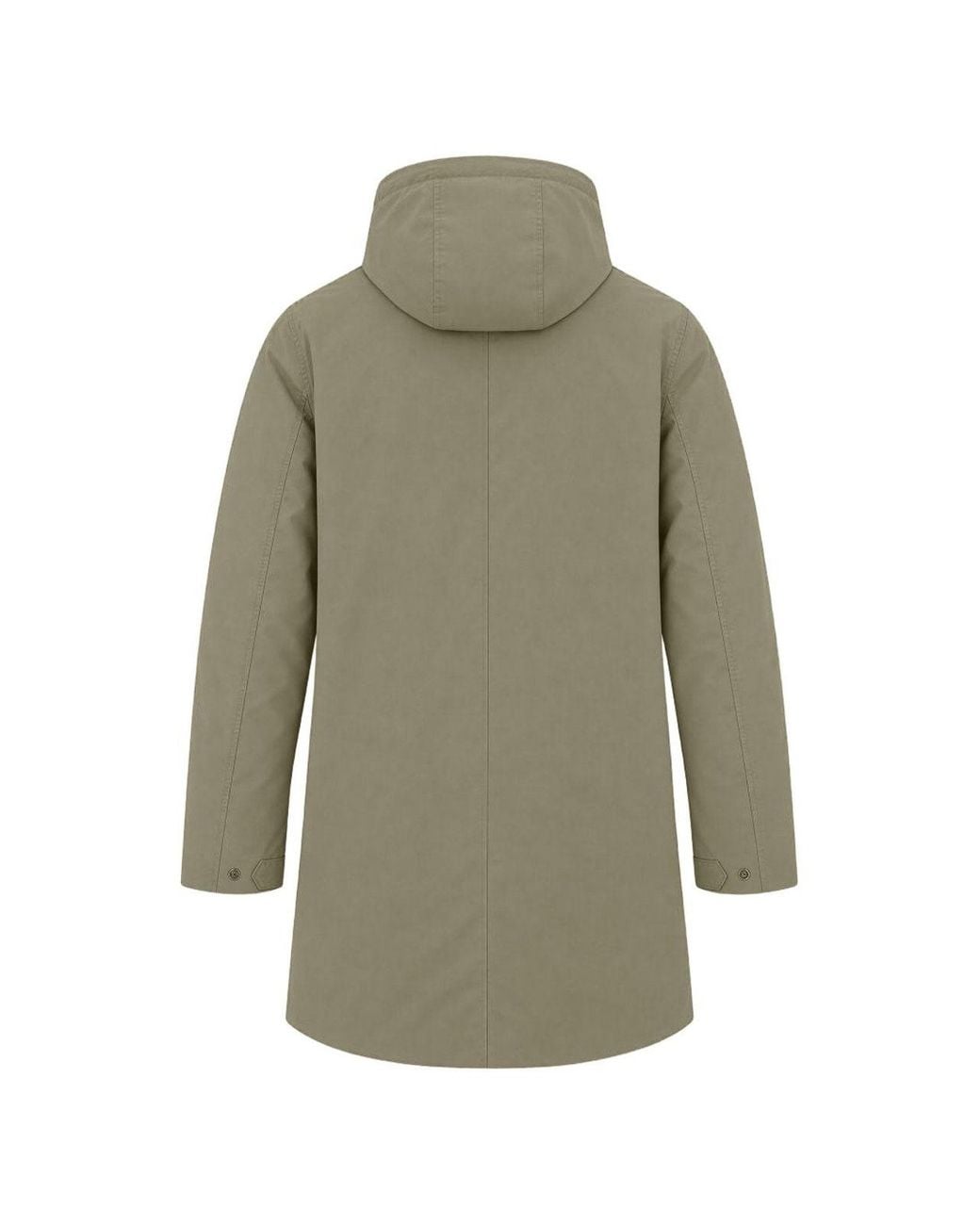 K-Way Gray Thomas Warm Hooded Jacket for men