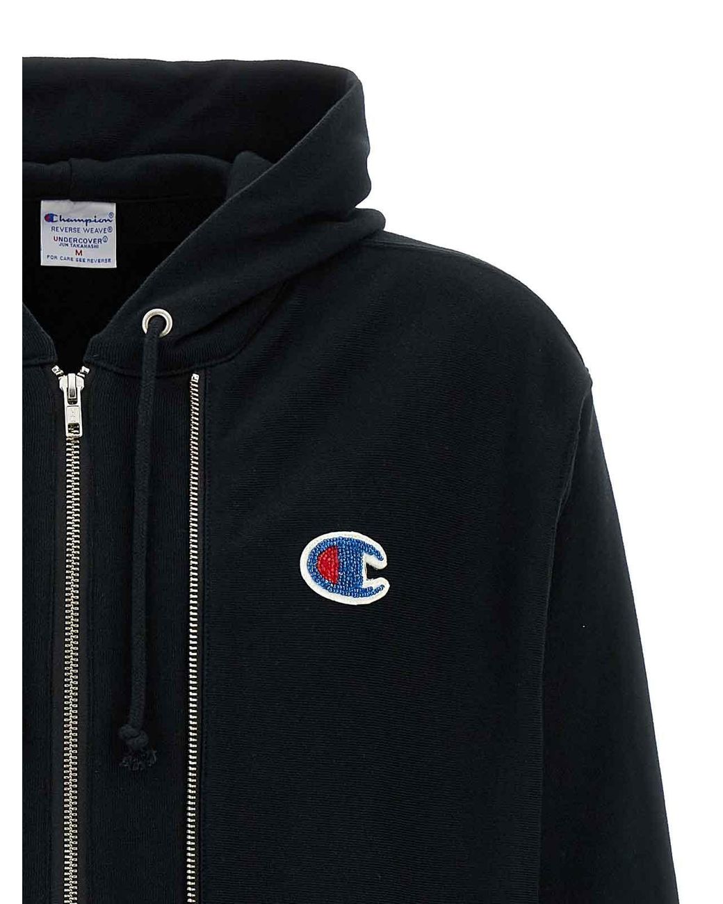 Undercover Black Champion X Hoodie for men