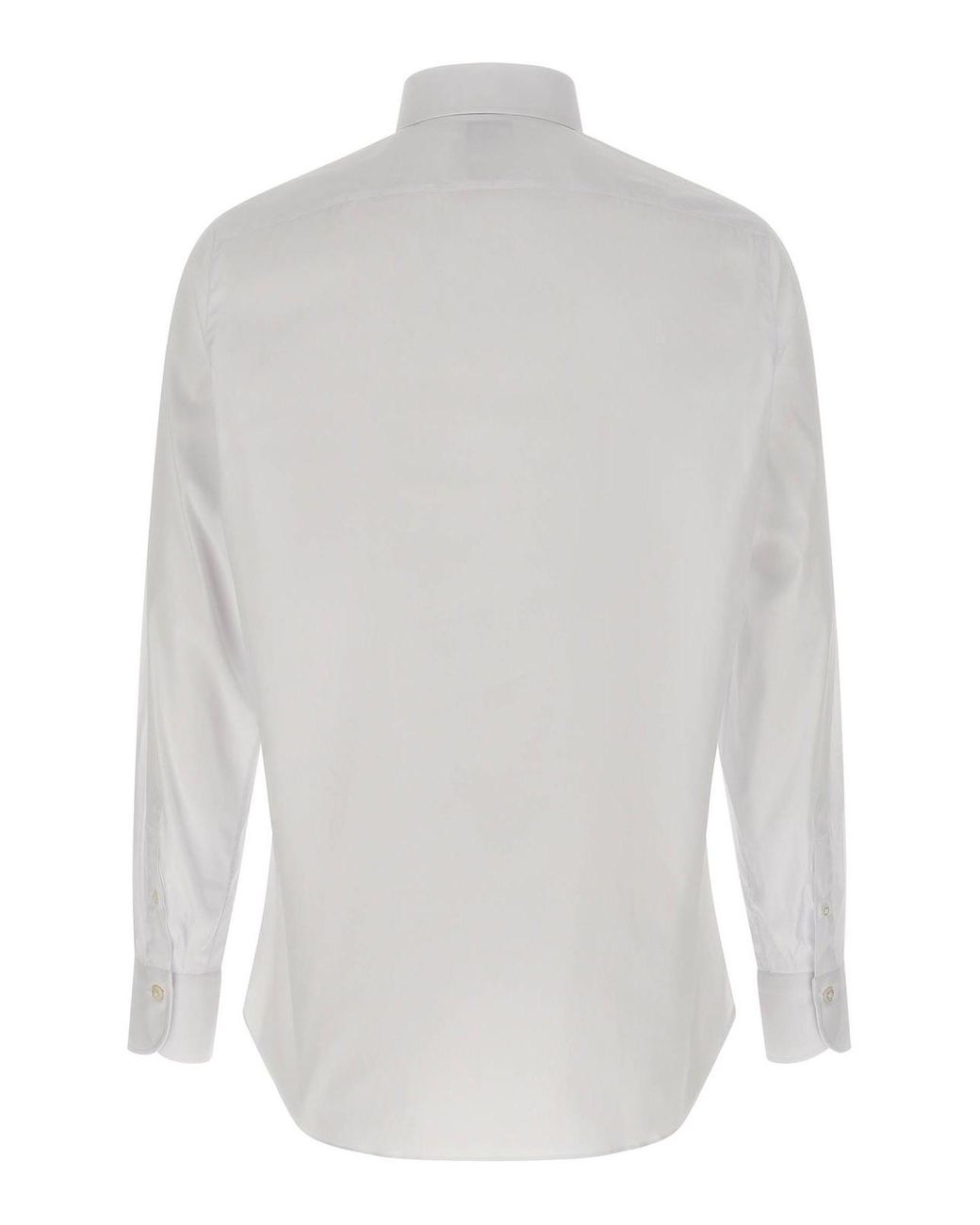 Finamore 1925 White Napoli Shirt for men