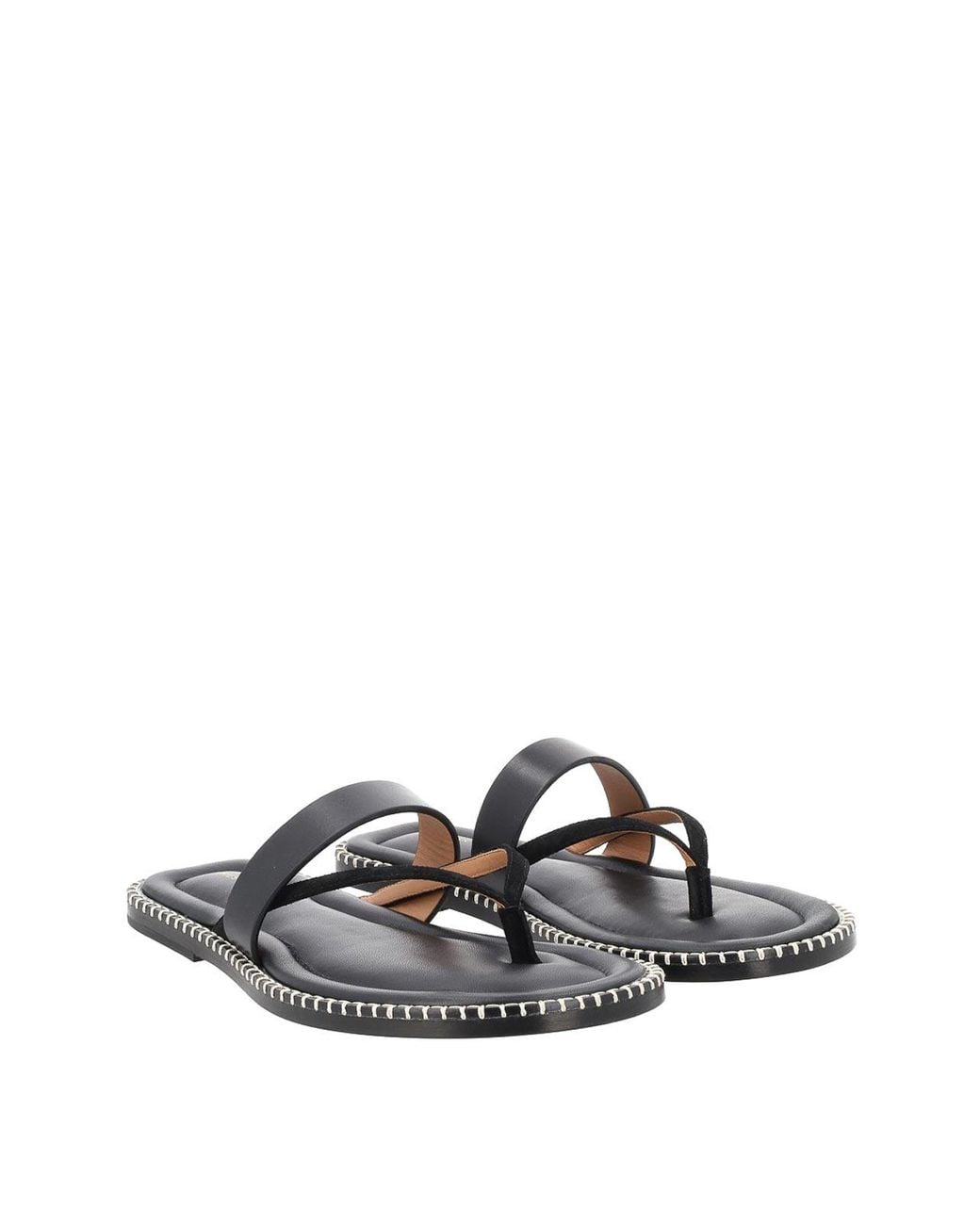 Dries Van Noten White Leather Sandal for men