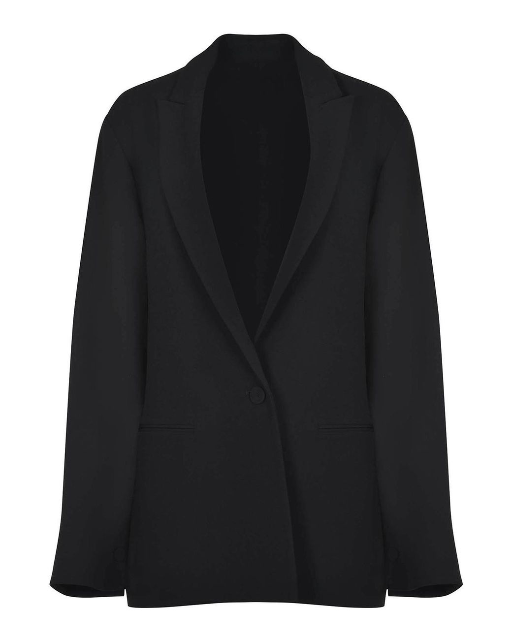 Alberta Ferretti Black Jacket Made Of A Viscose Blend