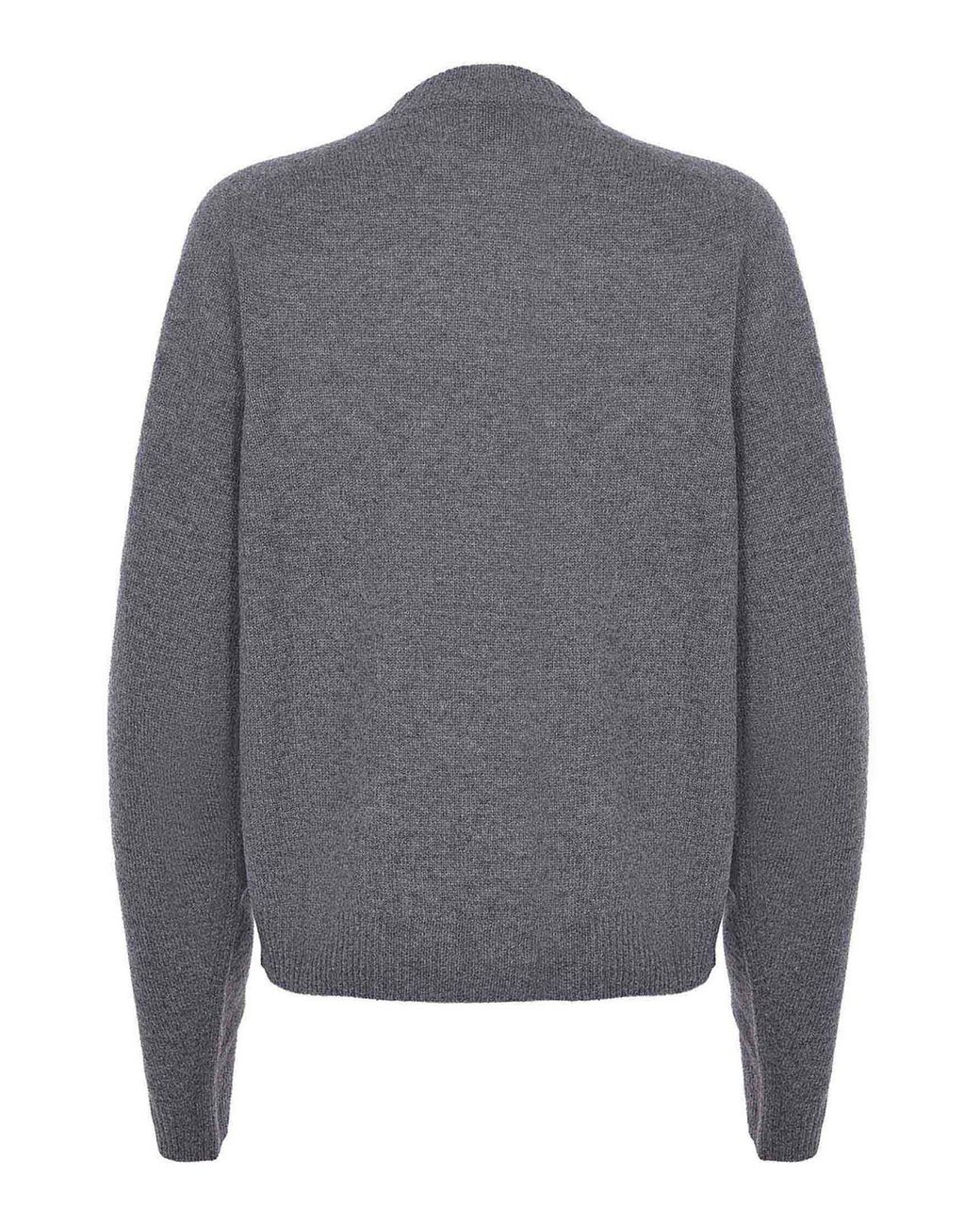 Alysi Gray Sweater Made Of A Cashmere Blend